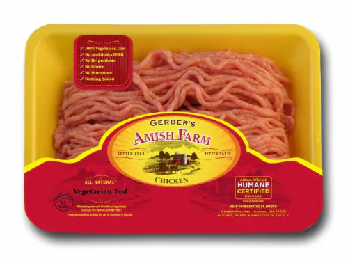 Chicken, Gerber Ground Chicken 99%  $6.19/lb