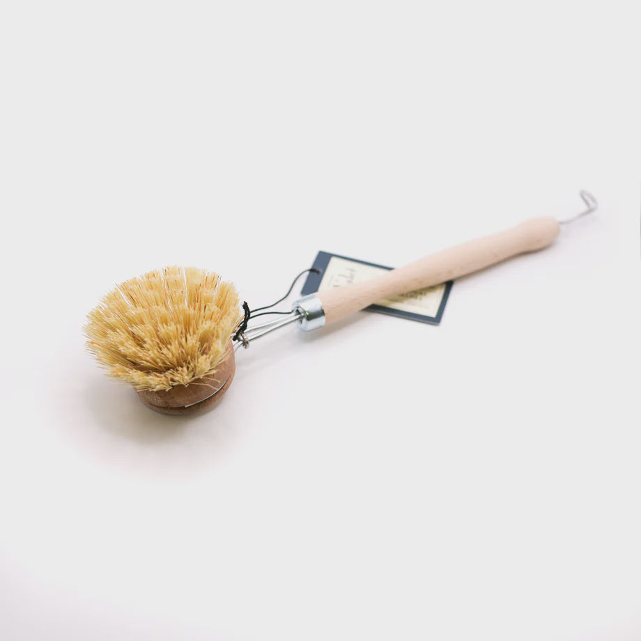 H&H Wooden Handle Dish Brush