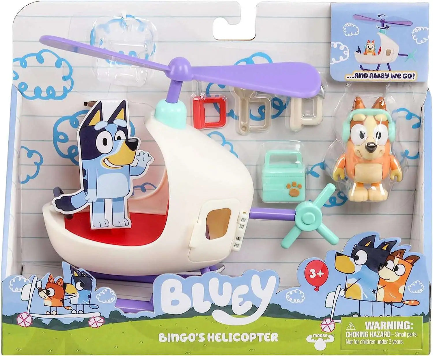 Bluey Figure & Vehicle