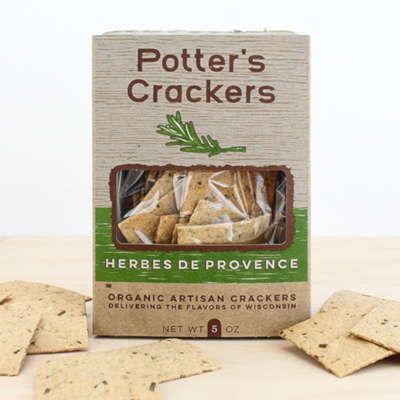 Potter's Crackers Herbes De Provence Crackers 5 oz