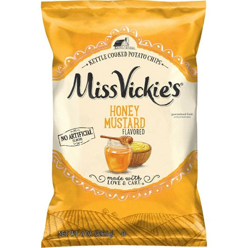 Miss Vickies Honey Mustard Potato Chips 8 oz.