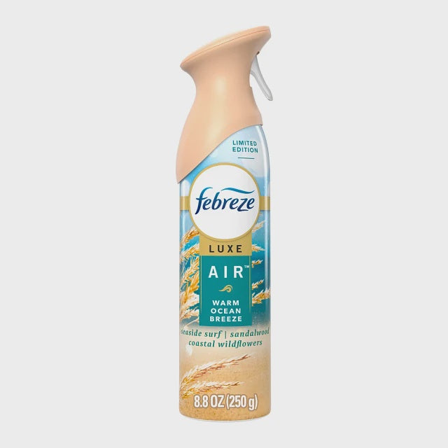 Febreze Luxe Air Mist Warm Ocean Breeze 8.8oz