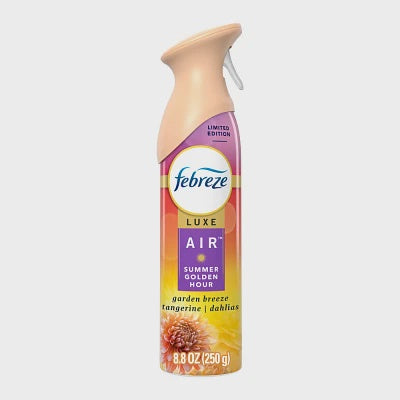 Febreze Luxe Air Mist Summer Golden Hour 8.8oz
