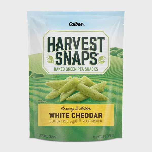 Harvest Snaps White Cheddar Pea Snacks 3 oz.