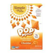 Simple Mills Baked Cheddar Crackers 4oz