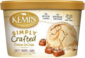 Kemp's Simply Crafted Salty Caramel Swirl Ice Cream 48 oz