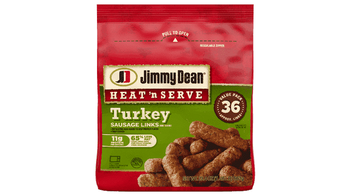 Jimmy Dean Cooked Turkey Sausage Links 24oz