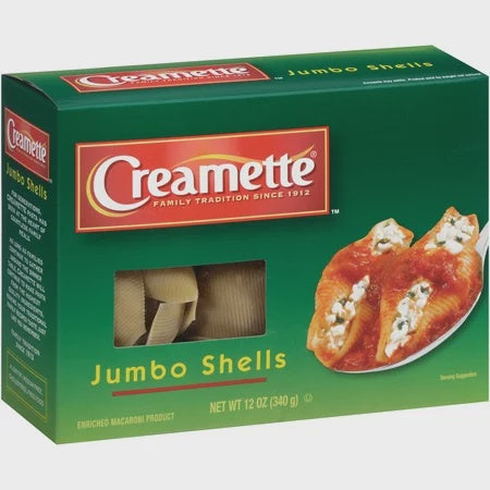 Creamette Macaroni Jumbo Shells 12oz