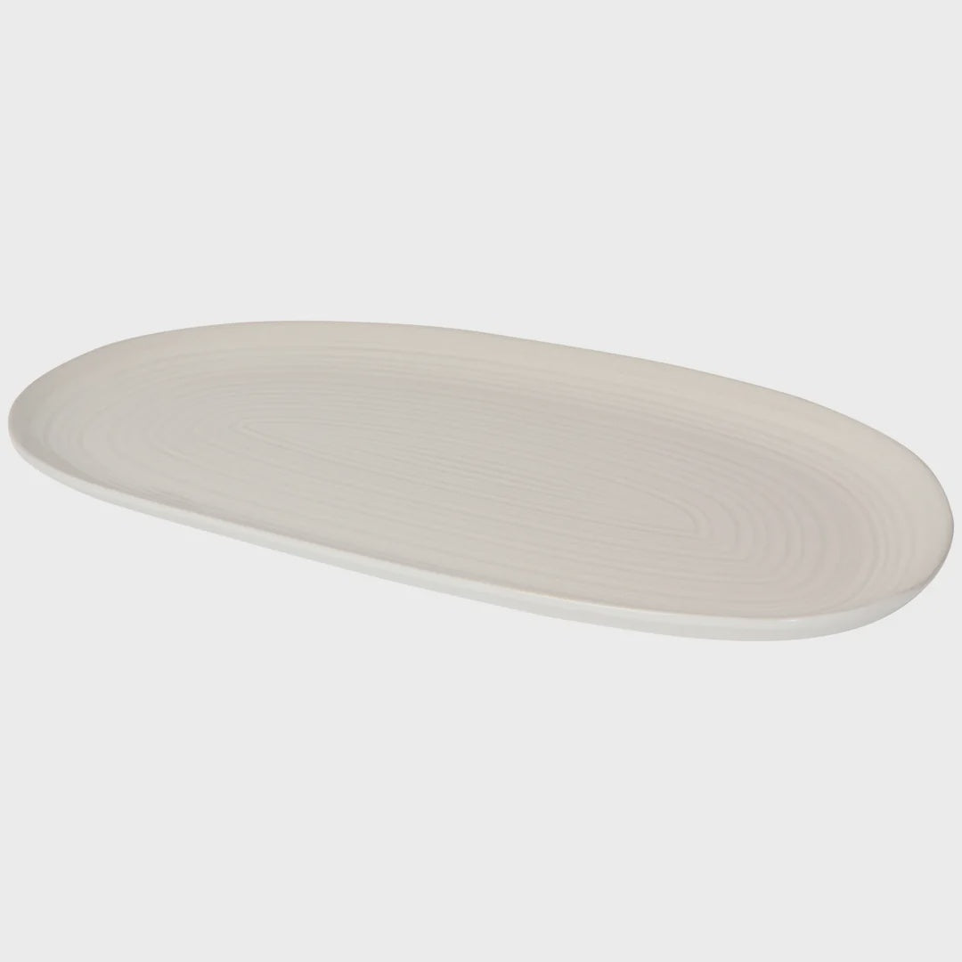 Danica Heirloom Oyster Oval Platter 15 Inch