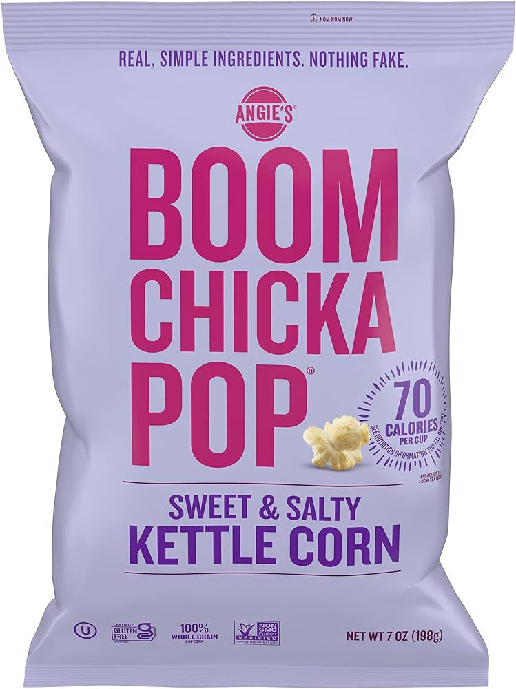 Boom Chicka Pop Kettle Corn Snack Bags 6 Pack