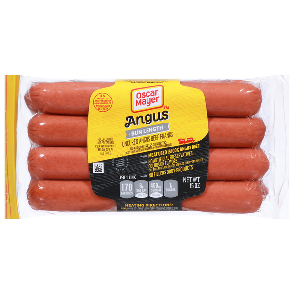 Oscar Meyer Bun Length Beef Franks 15oz