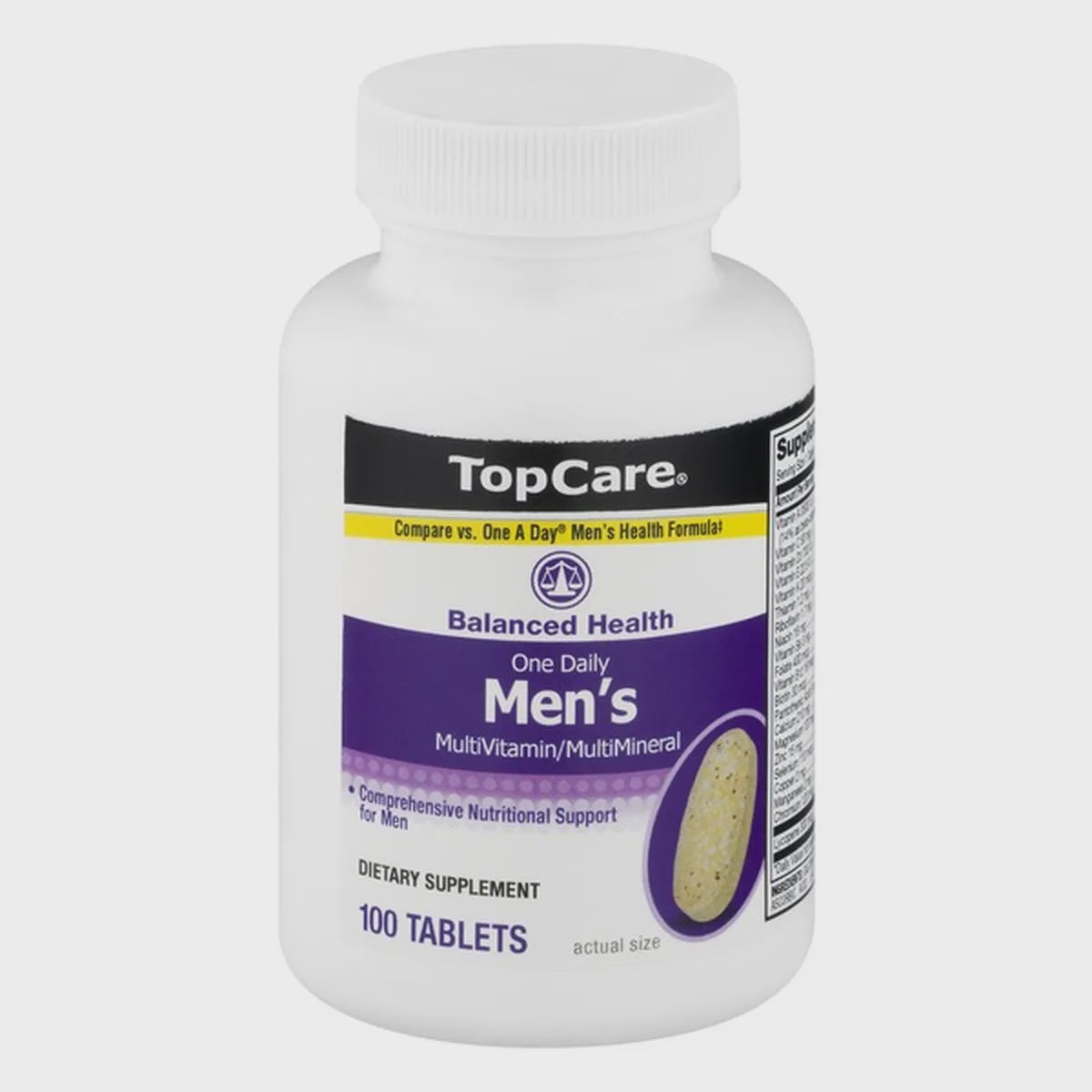 Top Care Daily Mens Multi Vitamins 100ct