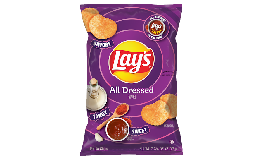 Lay's All Dressed Potato Chips 7.75 oz.