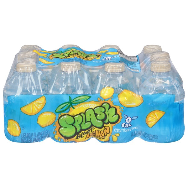 Splash Blast Lemon Water 12/8oz