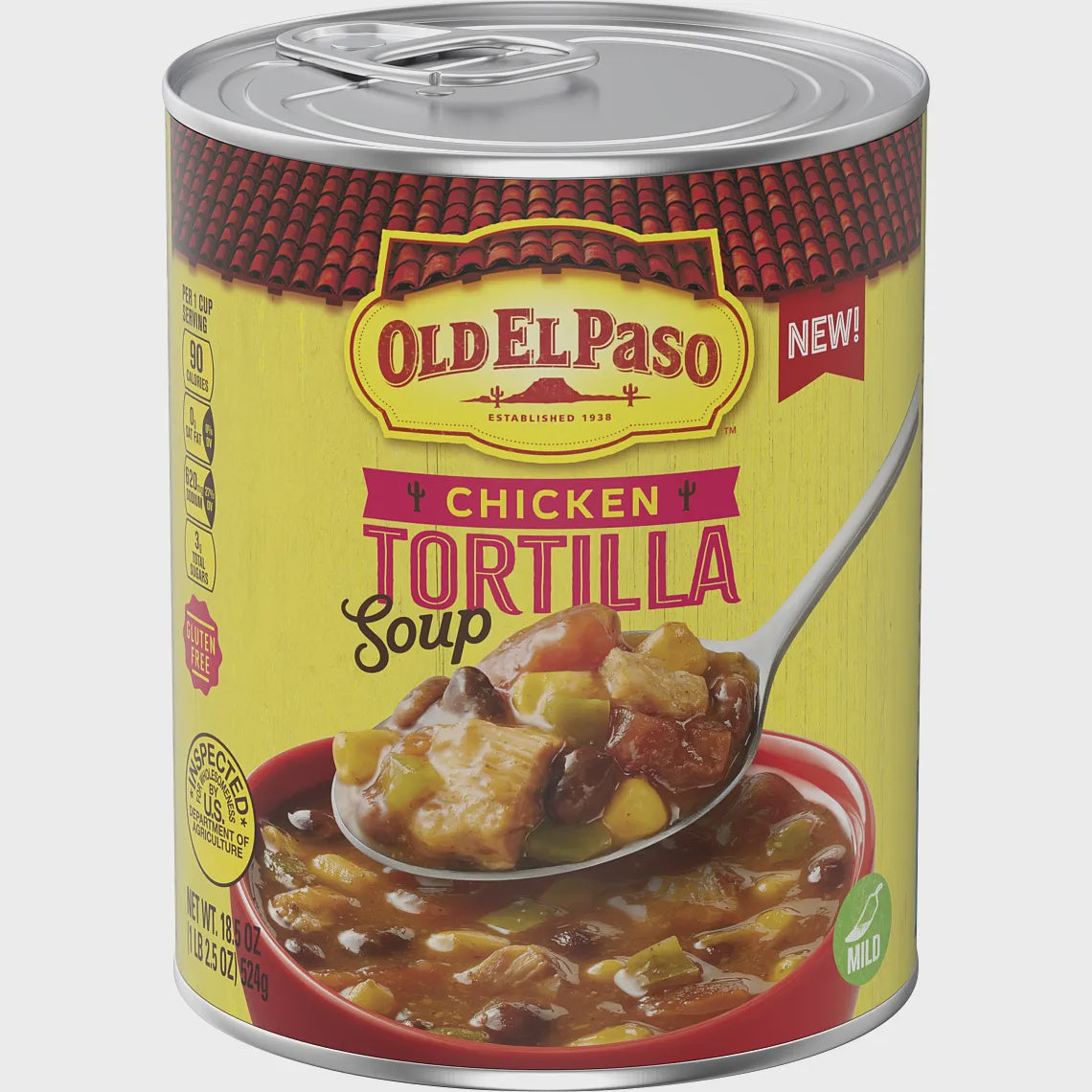 Old El Paso Chicken Tortilla 18.5oz