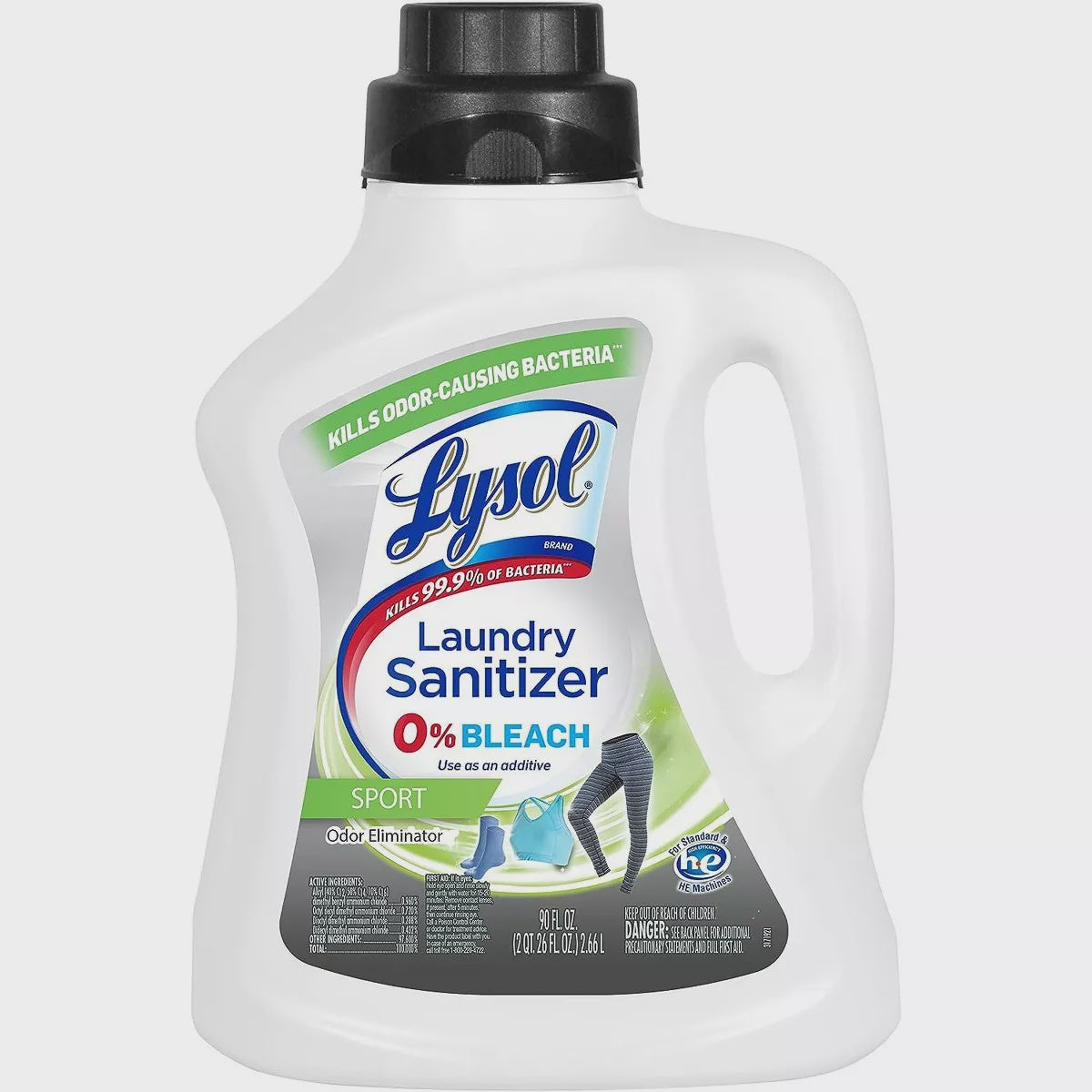 Lysol Laundry Sanitizer Sport odor Eliminator 90oz