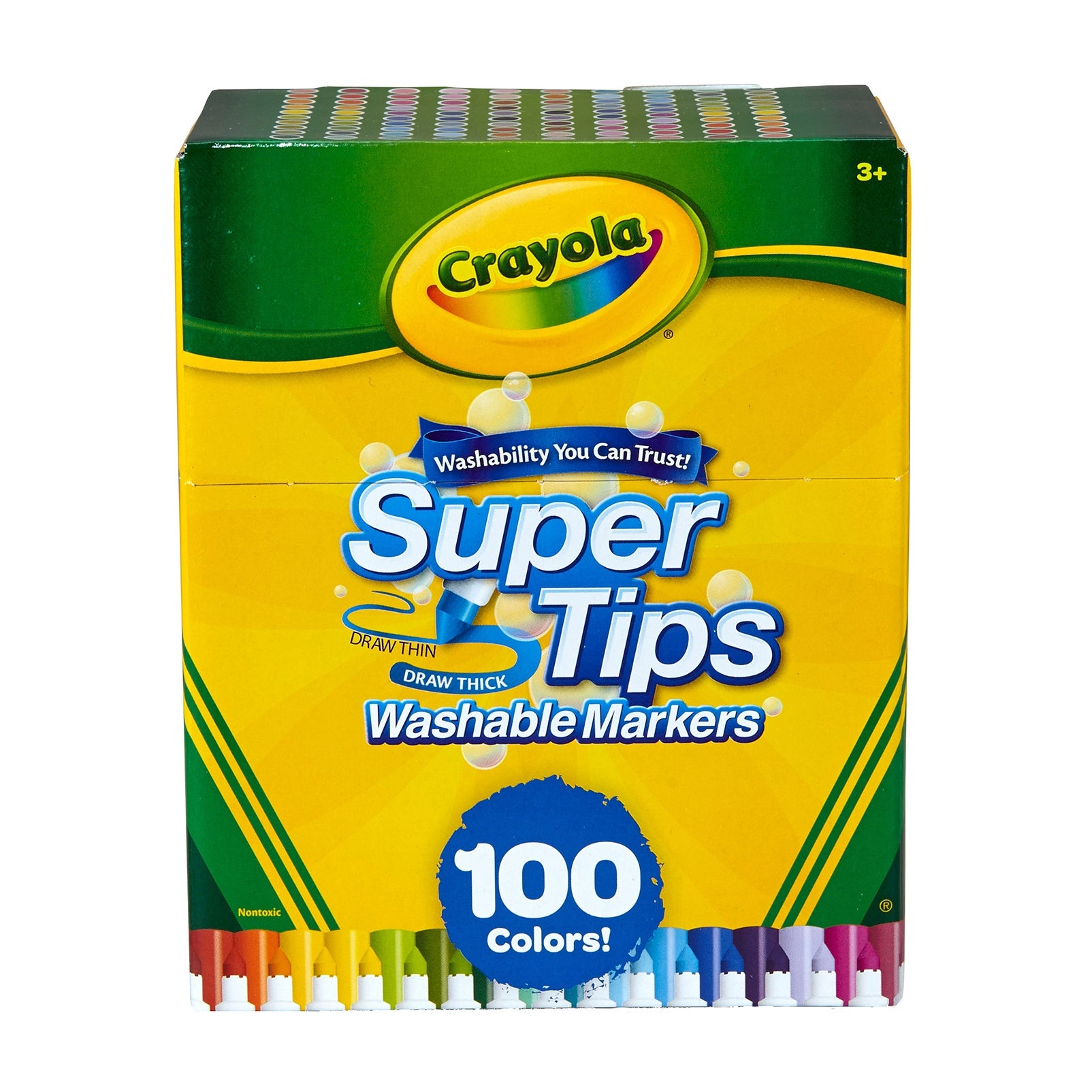 Crayola Super Tips 100 Pack Markers