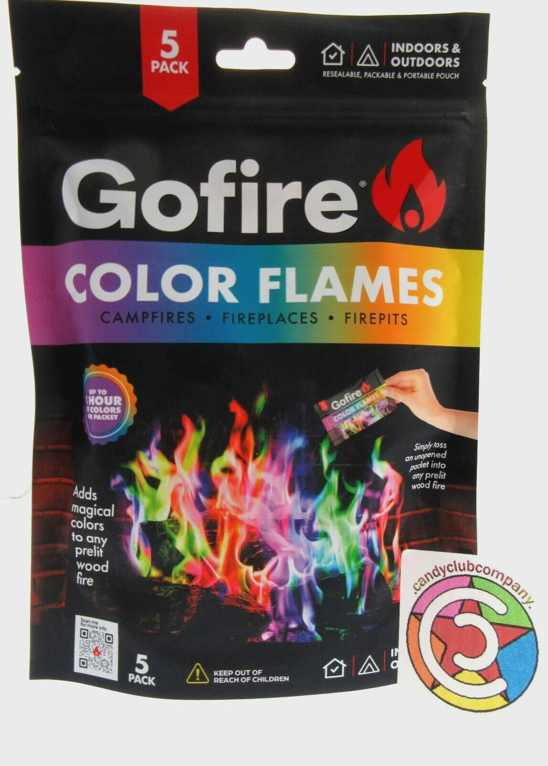 Gofire Color Flames 5pk