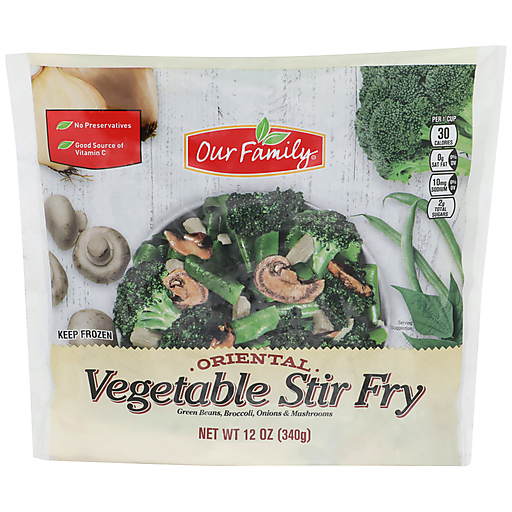 Our Family Oriental Veggie Stir Fry 12oz