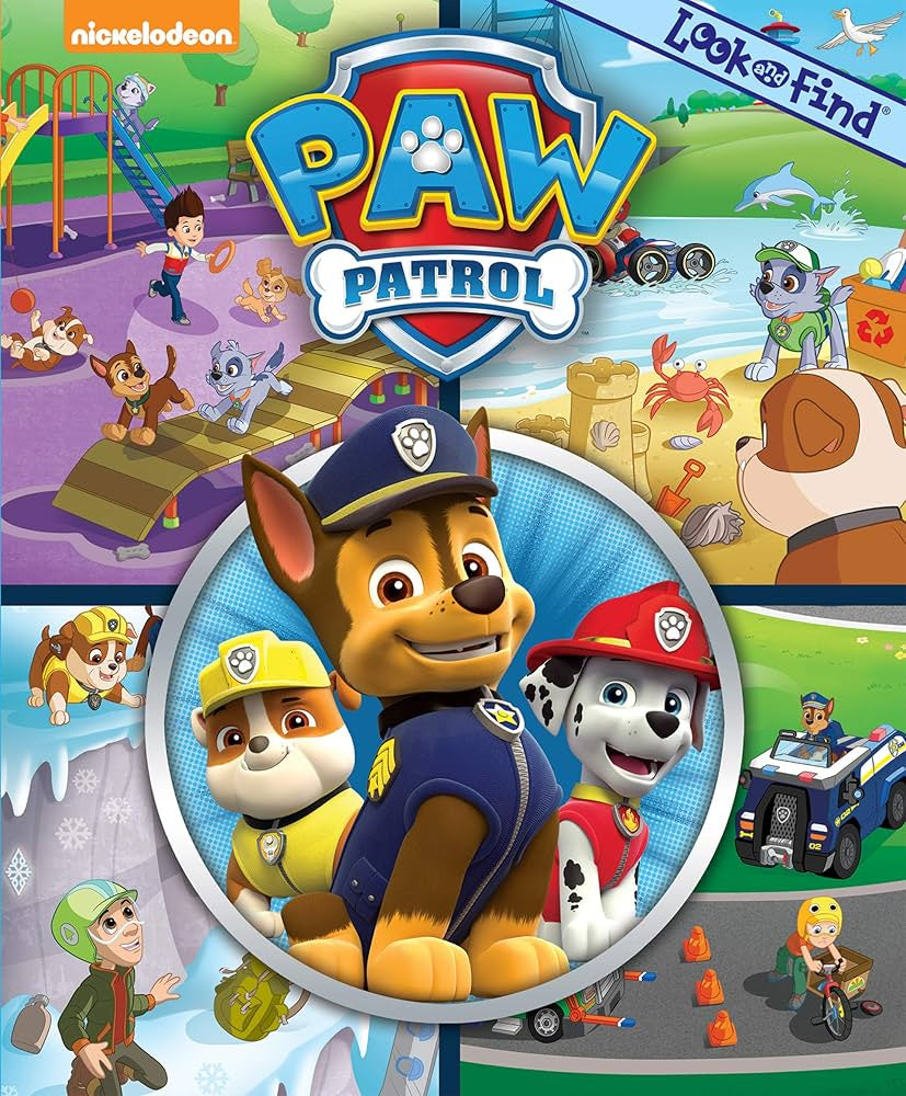 Paw Patrol Workbook