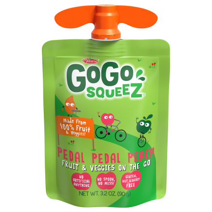 Go Go Squeez Fruit & Veggie Snack 1 count