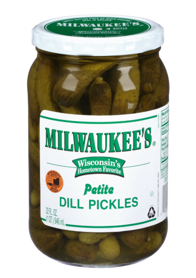 Milwaukee's Midget Dill Pickles 32oz