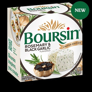 Boursin Cheese Rosemary & Black Garlic 5.3oz