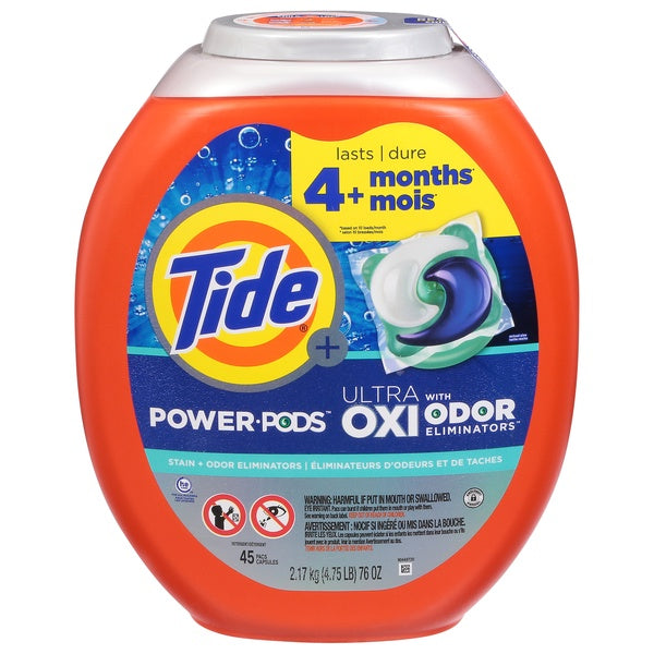 Tide Pods Ultra Oxi Power 45ct