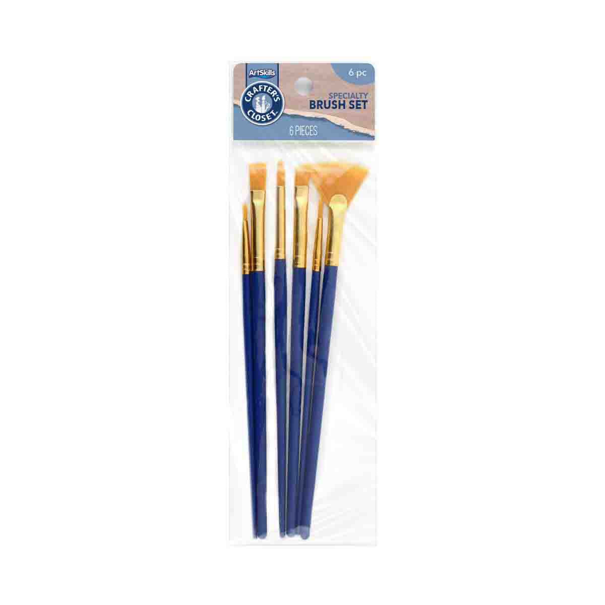 Art Skills Specialty Brush Set 6pc