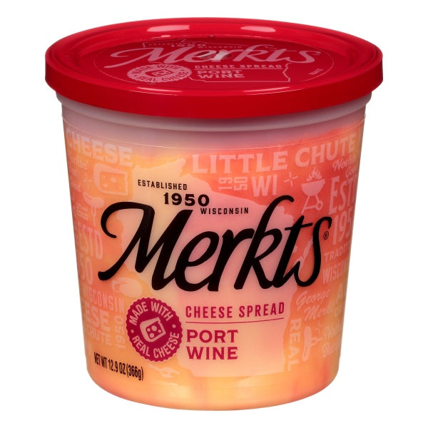 Merkts Port Wine Cheese Spread 12.9oz