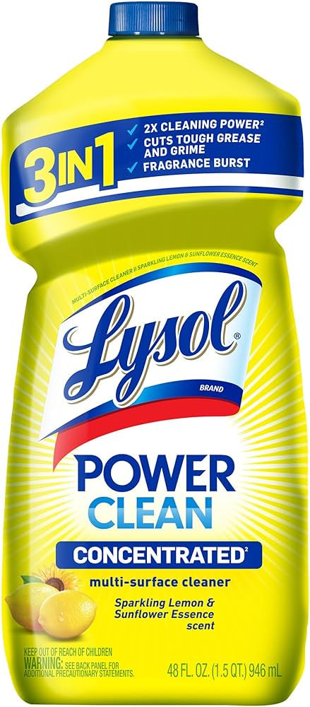 Lysol Power Clean Concentrate Lmn&Snflwr 48oz