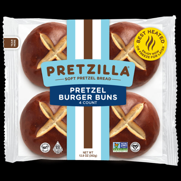 Pretzilla Burger Bun 12.8oz
