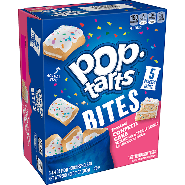 Pop Tarts Bites Confetti Cake Bites 7oz