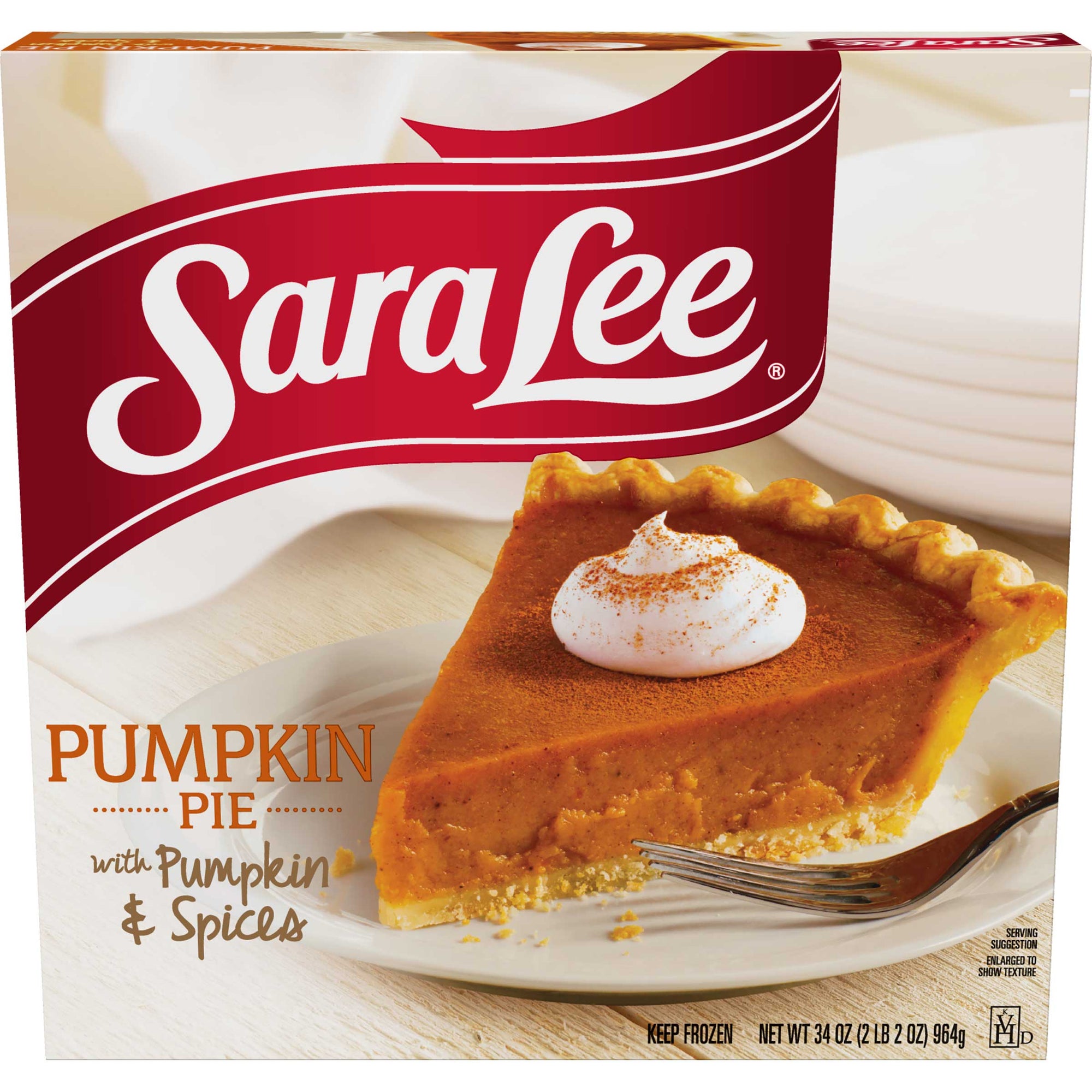 Sara Lee Pumpkin Pie 34oz