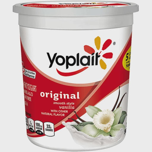 Yoplait Vanilla Yogurt 32oz