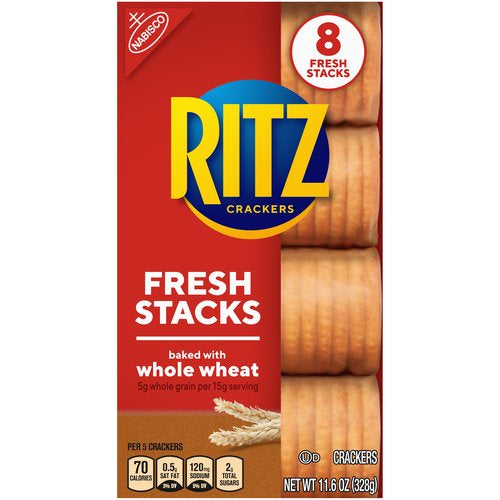Ritz Whole Wheat Fresh Stacks 8 ct