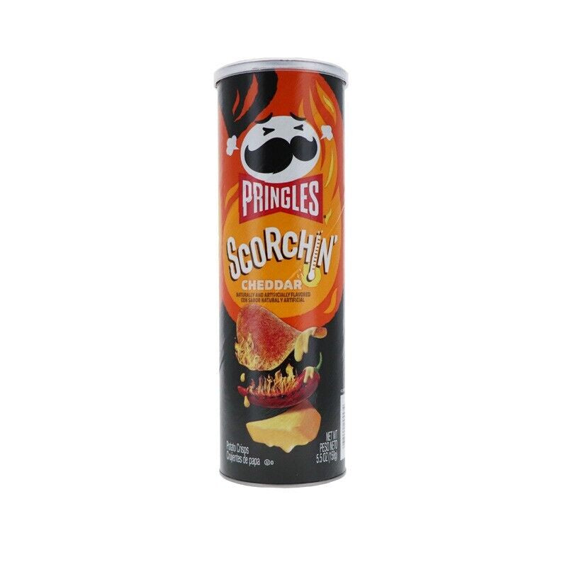 Pringles Scorchin Cheddar 5.57oz