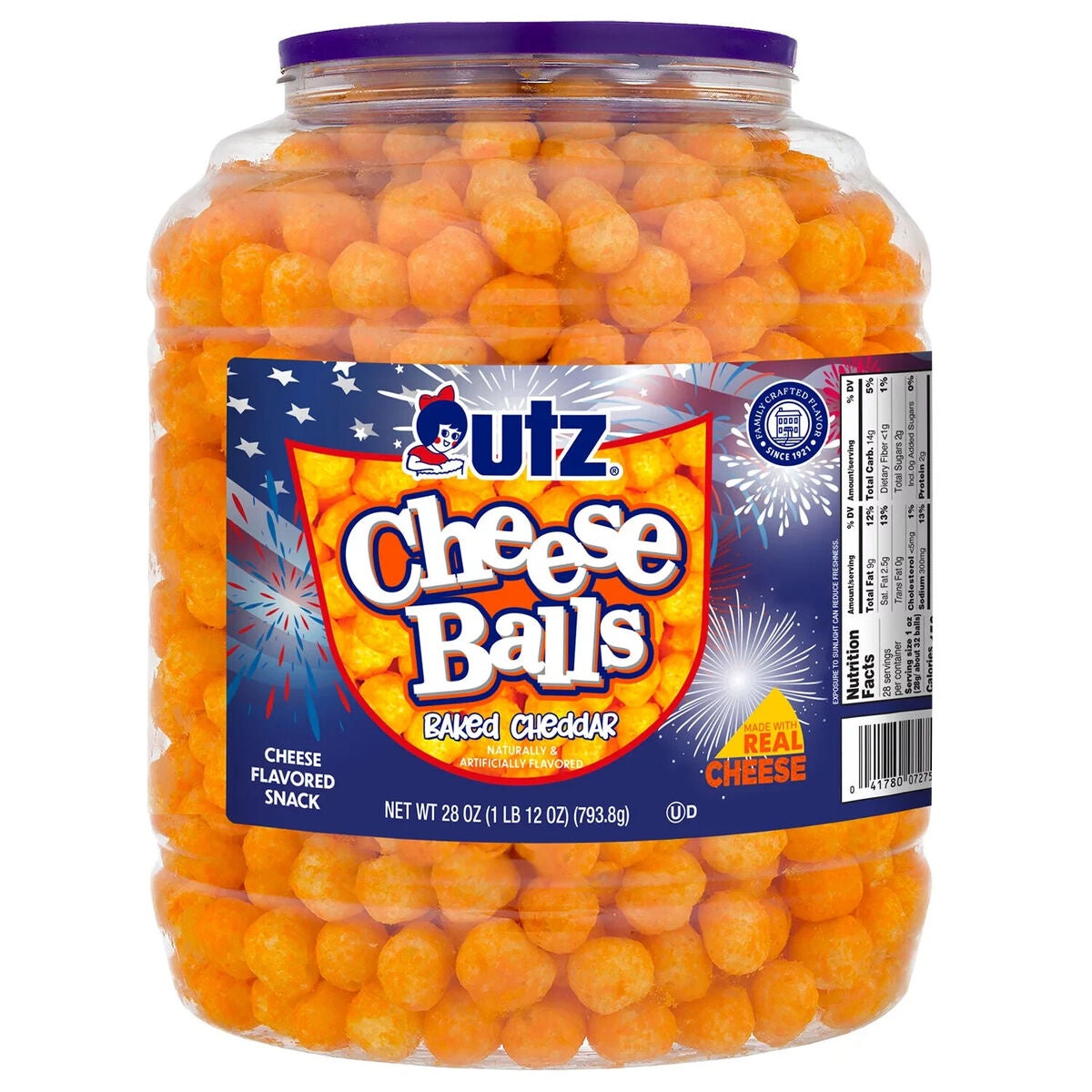 Utz Cheeseballs 28 oz.
