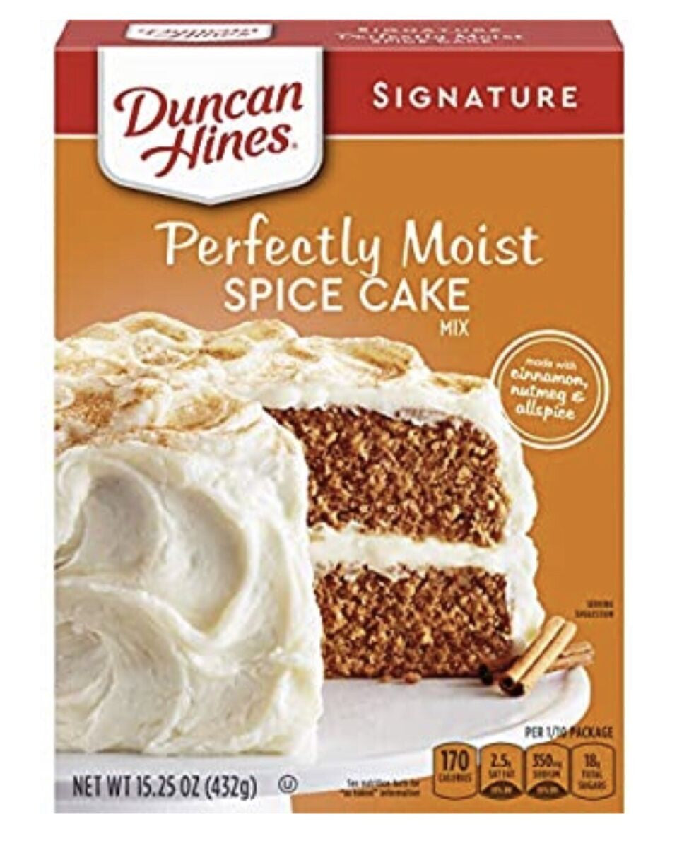 Duncan Hines Perfectly Moist Spice Cake 15.25oz