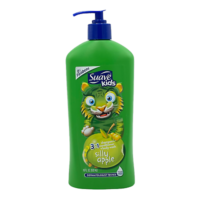 Suave Kids Shampoo 3n1 Apple 18oz