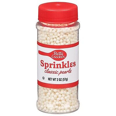 Betty Crocker Pearl Sprinkles 2oz