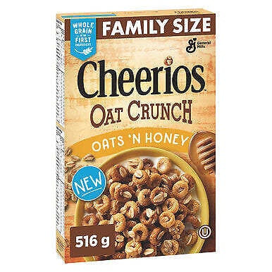 General Mills Oats 'n Honey Cheerios 18.2oz