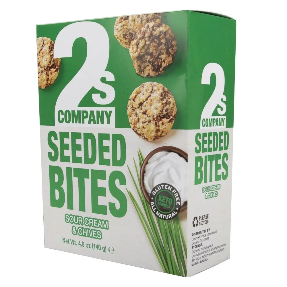2s Company Seeded Bites Sour Cream & Chives 4.9oz