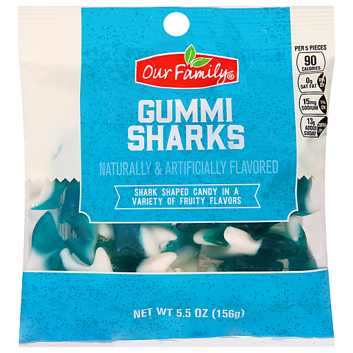 Our Family Gummi Sharks 5.5oz