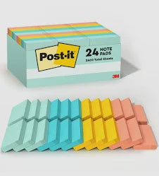 Post it Notes - Small Beachside Cafe 24 pack