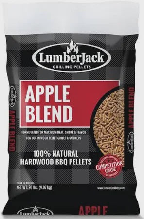 Lumberjack Apple Blend Grilling Pellets 20lbs