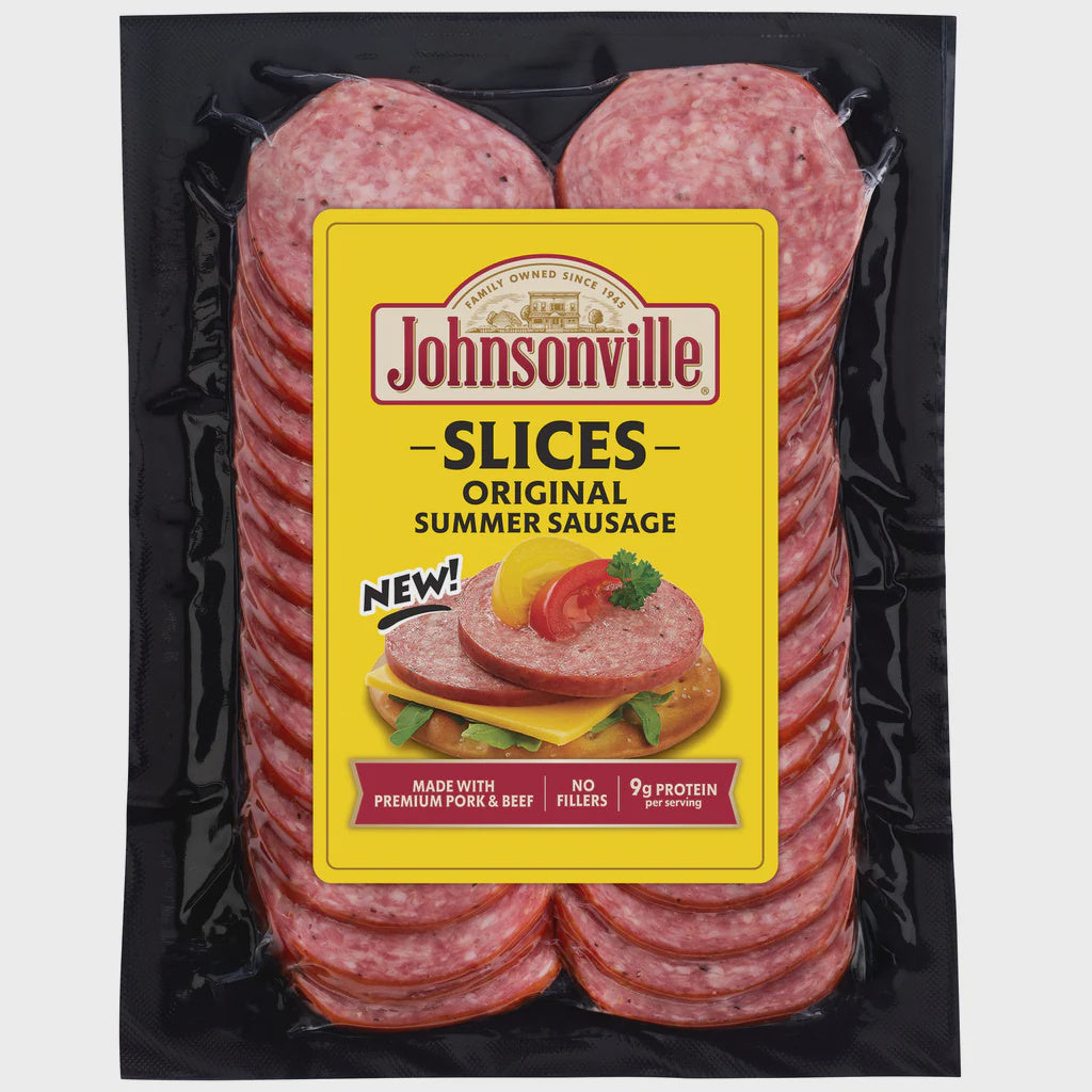 Johnsonville Original Sliced Summer Sausage  10oz