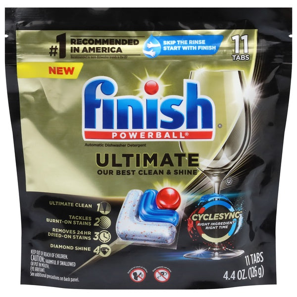 Finish Ultimate Powerball Dishwasher Soap 4.4oz