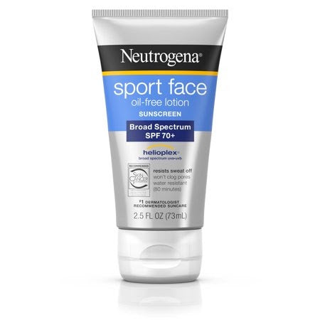 Neutrogena Ultra Sport Face Lotion Sunscreen SPF70 2.5oz