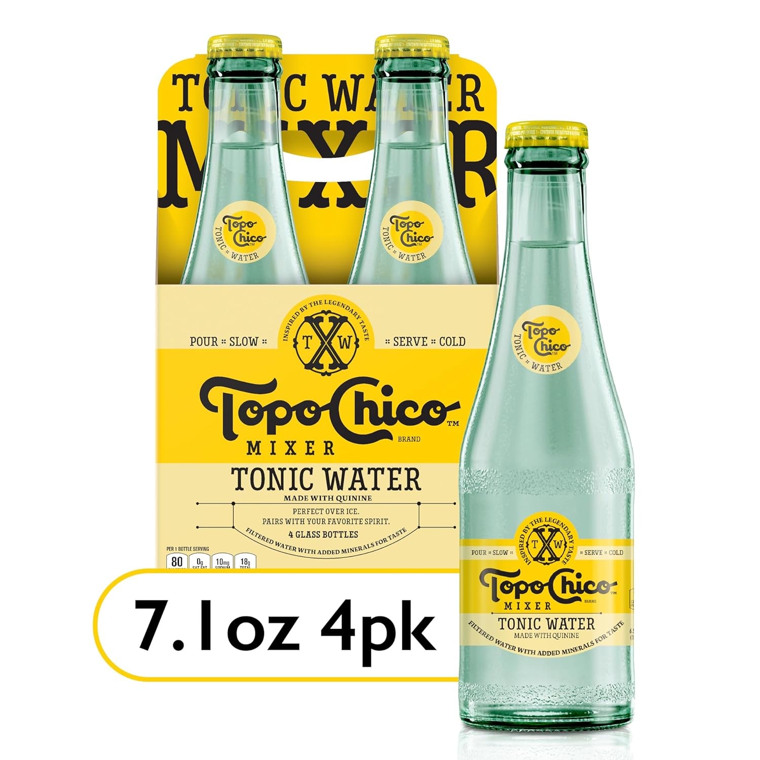 Topo Chico Tonic Water 7.1oz/4pk